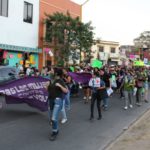 Feministas recorren zonas de alta peligrosidad en Oaxaca durante marcha del 8 de marzo