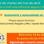 GESMujer invita a fomentar la autonomía y autocuidado de las niñas