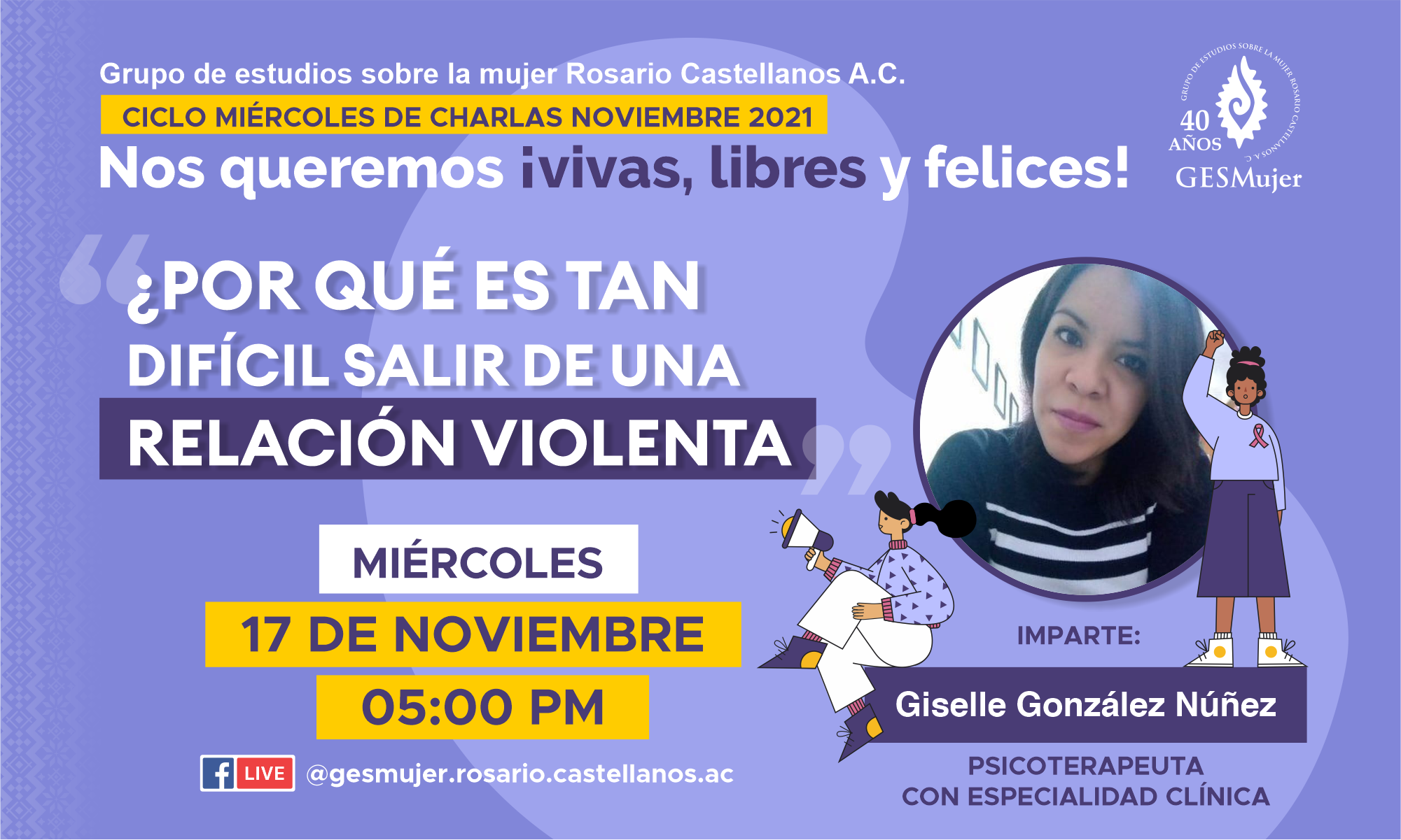 11 Charlas GESMujer Noviembre 17A