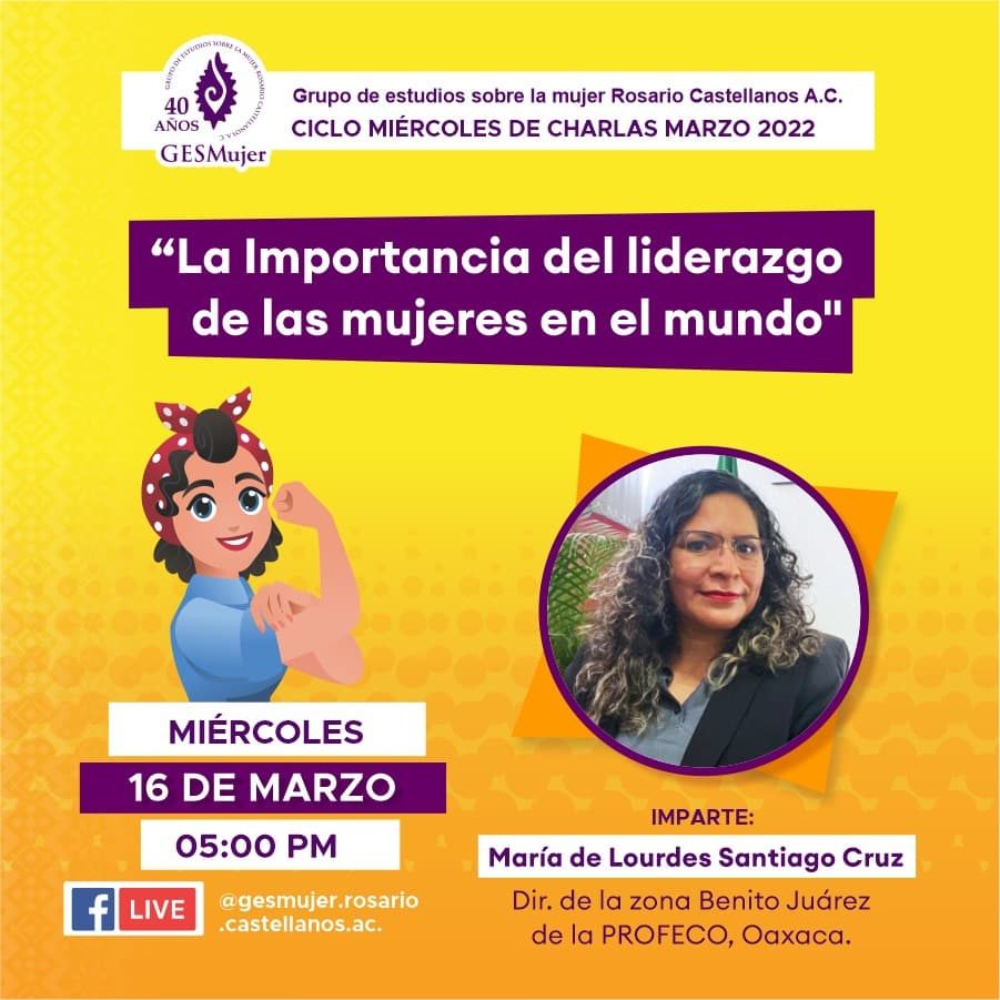 CARTEL. LIDERAZGO PARA LAS MUJERES