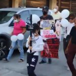 “Viva la levantaron, muerta la entregaron”: Familiares de Abigail marchan para exigir justicia a 40 días de su crimen